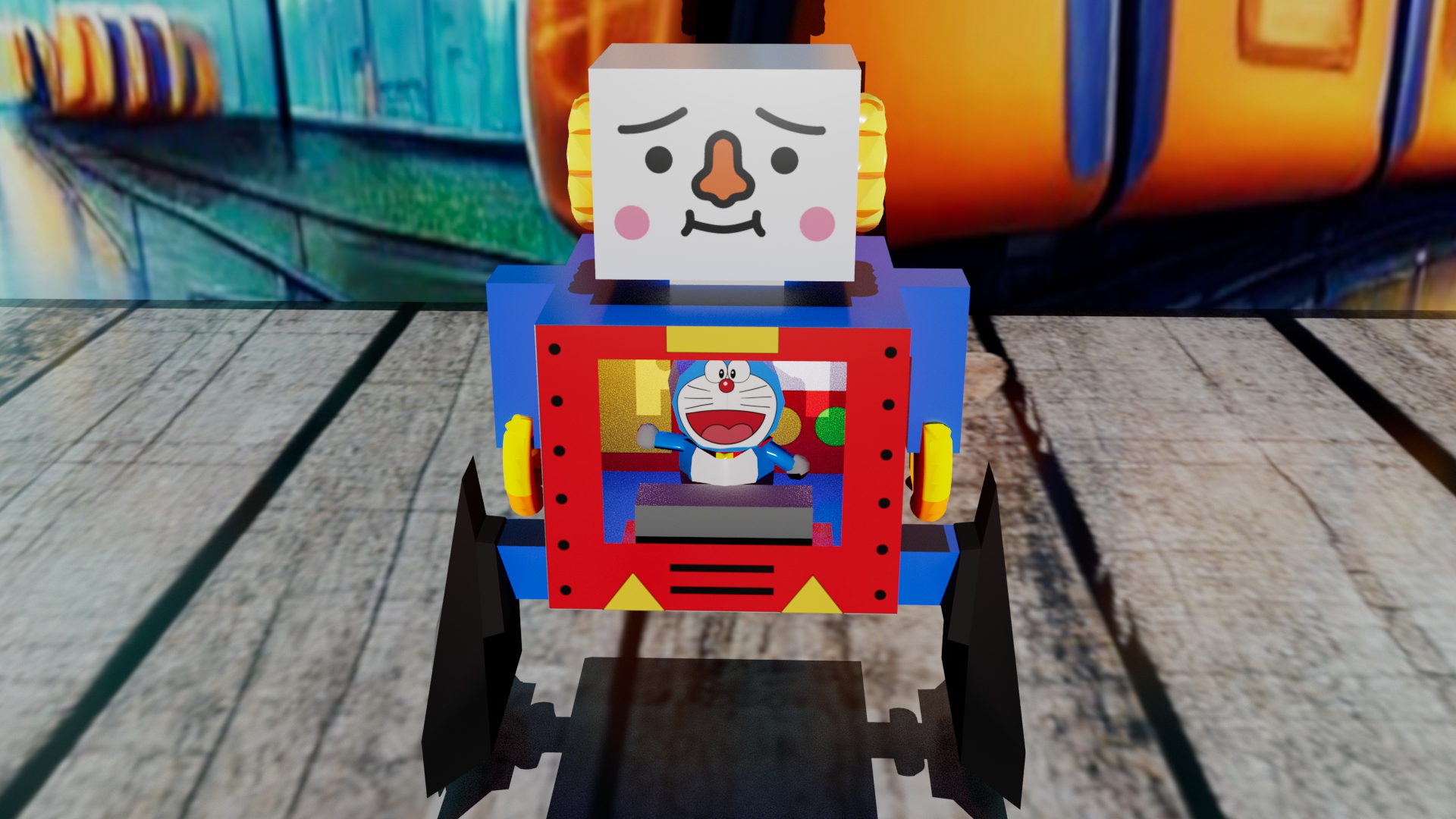 Robot render 2