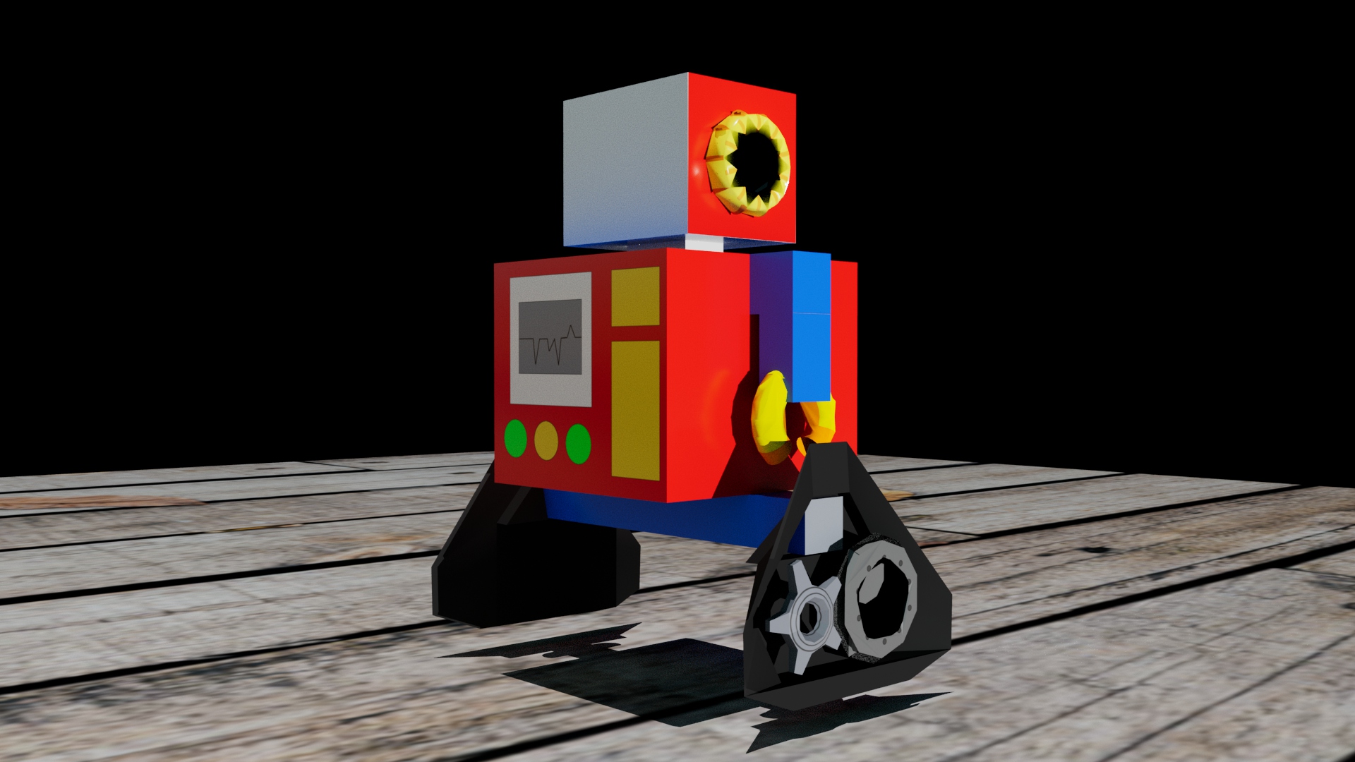 Robot render 3