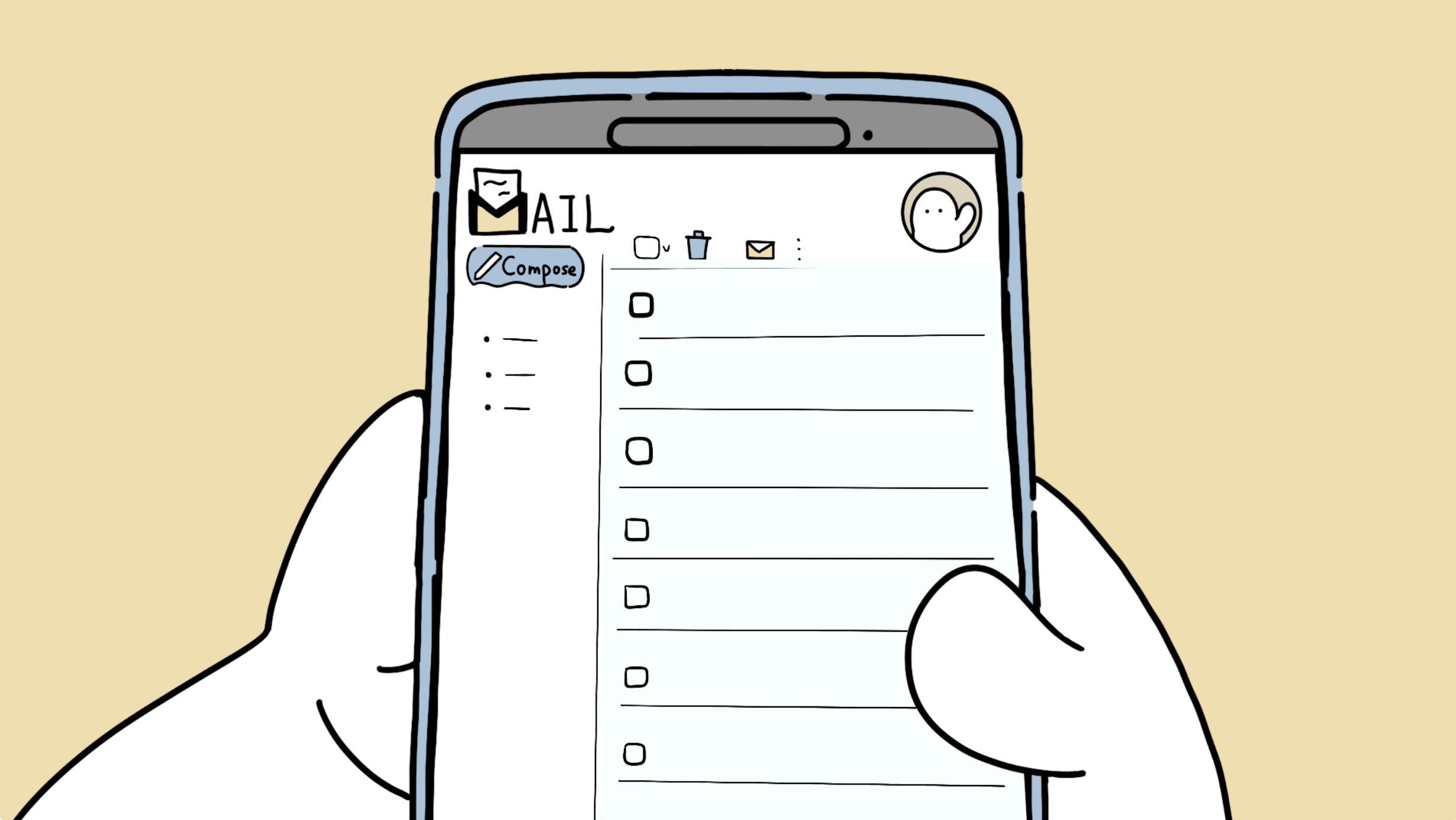 Before iteration – unclear email state