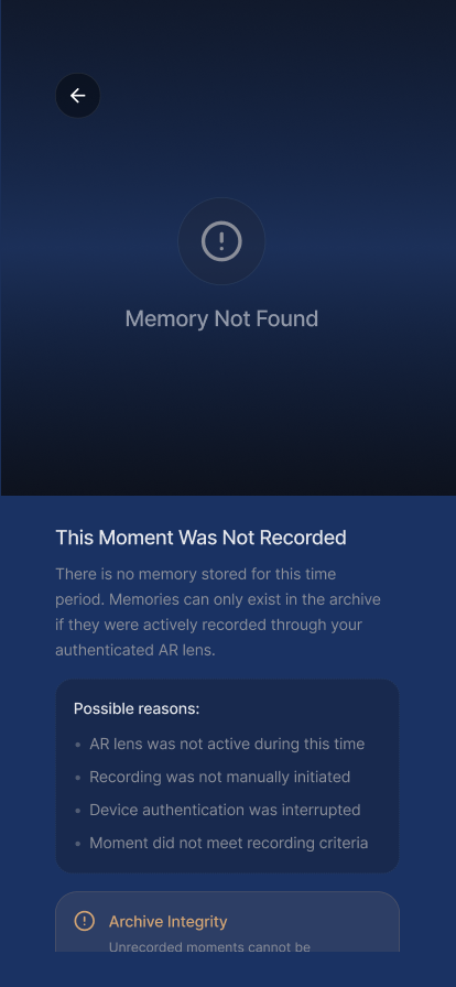 Memory not verified screen